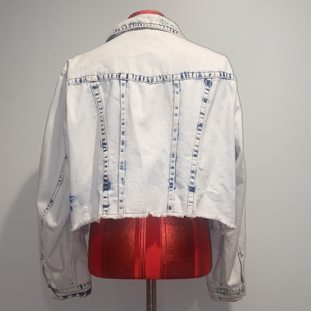 Cropped Jean Jacket. - image 4